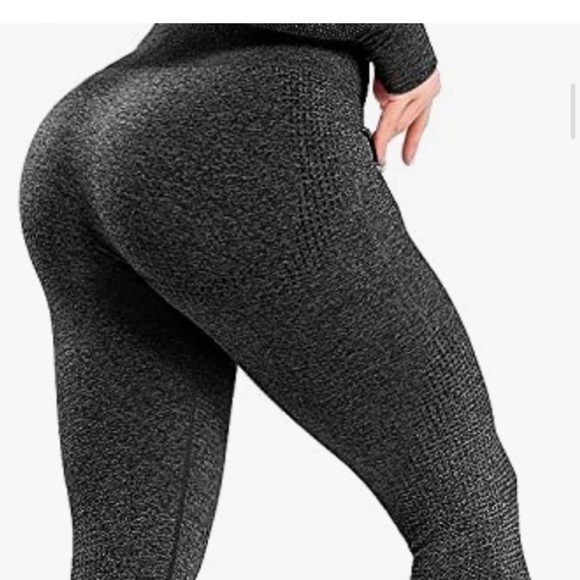 Compression sculpting high waist tummy smoothing leggings work out tights Amazon - Picture 8 of 10
